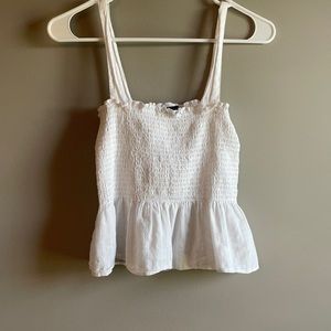 American Eagle white tank SIze S